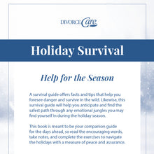 Load image into Gallery viewer, DivorceCare Survival Guide: Navigating the Holidays After a Separation or Divorce (Expanded Version)