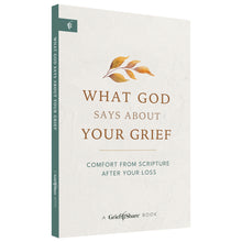 Load image into Gallery viewer, What God Says About Your Grief: Comfort from Scripture after Your Loss